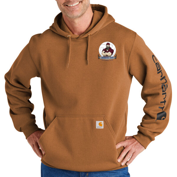Lumber Jack - Midweight Hooded Logo Sweatshirt Thumbnail