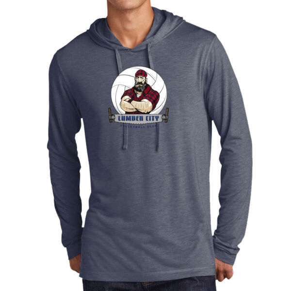 Lumber Jack - PosiCharge ® Tri Blend Wicking Long Sleeve Hoodie Thumbnail