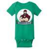 Infant Short Sleeve Baby Rib Bodysuit Thumbnail