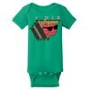Infant Short Sleeve Baby Rib Bodysuit Thumbnail